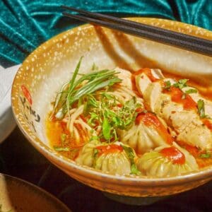Himalayan thukpa soup – Asian food Lisbon bowl - Warm bowls of soup with your choice of flavor