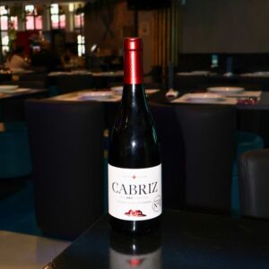 Red wine bottle - Asian cuisine Lisbon spot - Made from dark grapes