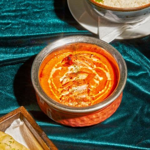 Chicken tikka masala curry – Asian cuisine Lisbon favorite - Creamy tomato-based curry